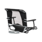 Ultra-Lightweight Big Comfort Stadium Chair with Armrests - Choice 465 - Lightweight Folding Bleacher Chair with Cushioning Detail