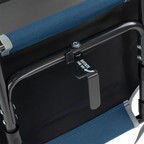 Ultra-Lightweight Big Comfort Stadium Chair with Armrests - Choice 465 - Lightweight Folding Bleacher Chair with Cushioning Detail