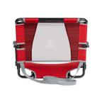 Ultra-Lightweight Big Comfort Stadium Chair with Armrests - Choice 465 - Lightweight Folding Bleacher Chair with Cushioning Detail