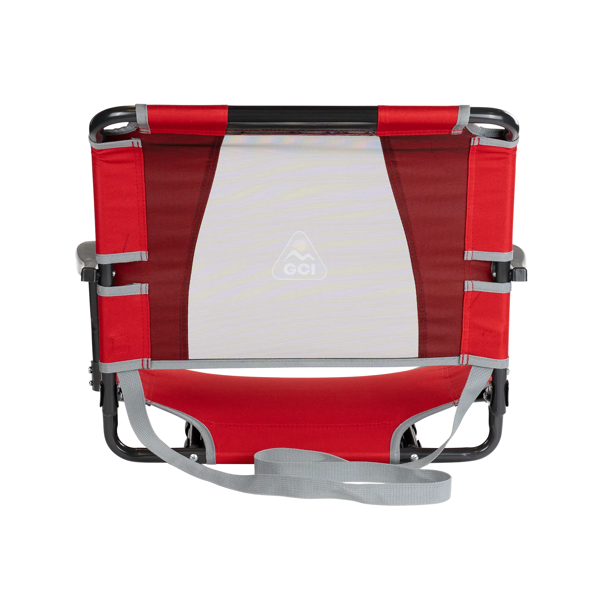 Ultra-Lightweight Big Comfort Stadium Chair with Armrests - Choice 465 - Lightweight Folding Bleacher Chair with Cushioning Detail
