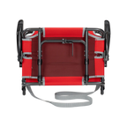 Ultra-Lightweight Big Comfort Stadium Chair with Armrests - Choice 465 - Lightweight Folding Bleacher Chair with Cushioning Detail
