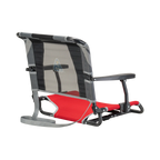 Ultra-Lightweight Big Comfort Stadium Chair with Armrests - Choice 465 - Lightweight Folding Bleacher Chair with Cushioning Detail