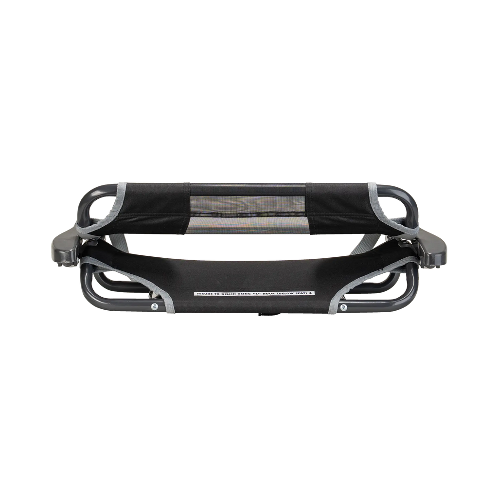 Ultra-Lightweight Big Comfort Stadium Chair with Armrests - Choice 465 - Lightweight Folding Bleacher Chair with Cushioning Detail