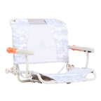 Luxury Camp Stadium Rock-Cliner - Choice 540 - RoadTrip Rocker Smooth Motion Camp Chair - Snow Camo
