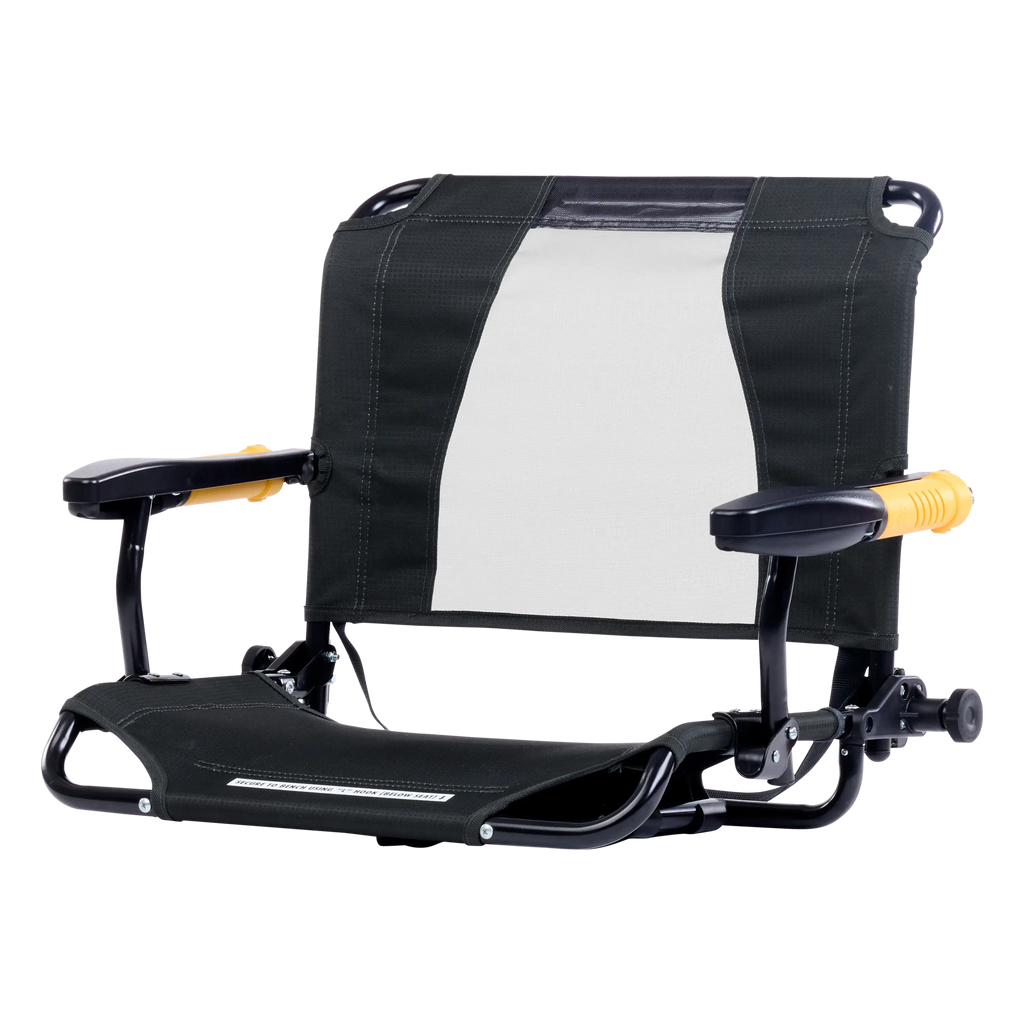 Luxury Camp Stadium Rock-Cliner - Choice 540 - RoadTrip Rocker Smooth Motion Camp Chair Detail