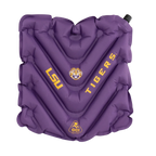 Secure-Hook College V Seat Inflatable Stadium Cushion - LSU Tigers - Choice 762 - Ergonomic Portable Stadium Seat for Sports Events - Default Title