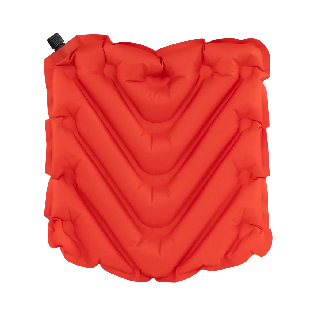 Bleacher-Friendly College V Seat Inflatable Stadium Cushion - Nebraska Cornhuskers - Choice 277 - Lightweight Folding Bleacher Chair with Cushioning Detail