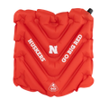 Bleacher-Friendly College V Seat Inflatable Stadium Cushion - Nebraska Cornhuskers - Choice 277 - Lightweight Folding Bleacher Chair with Cushioning - Default Title