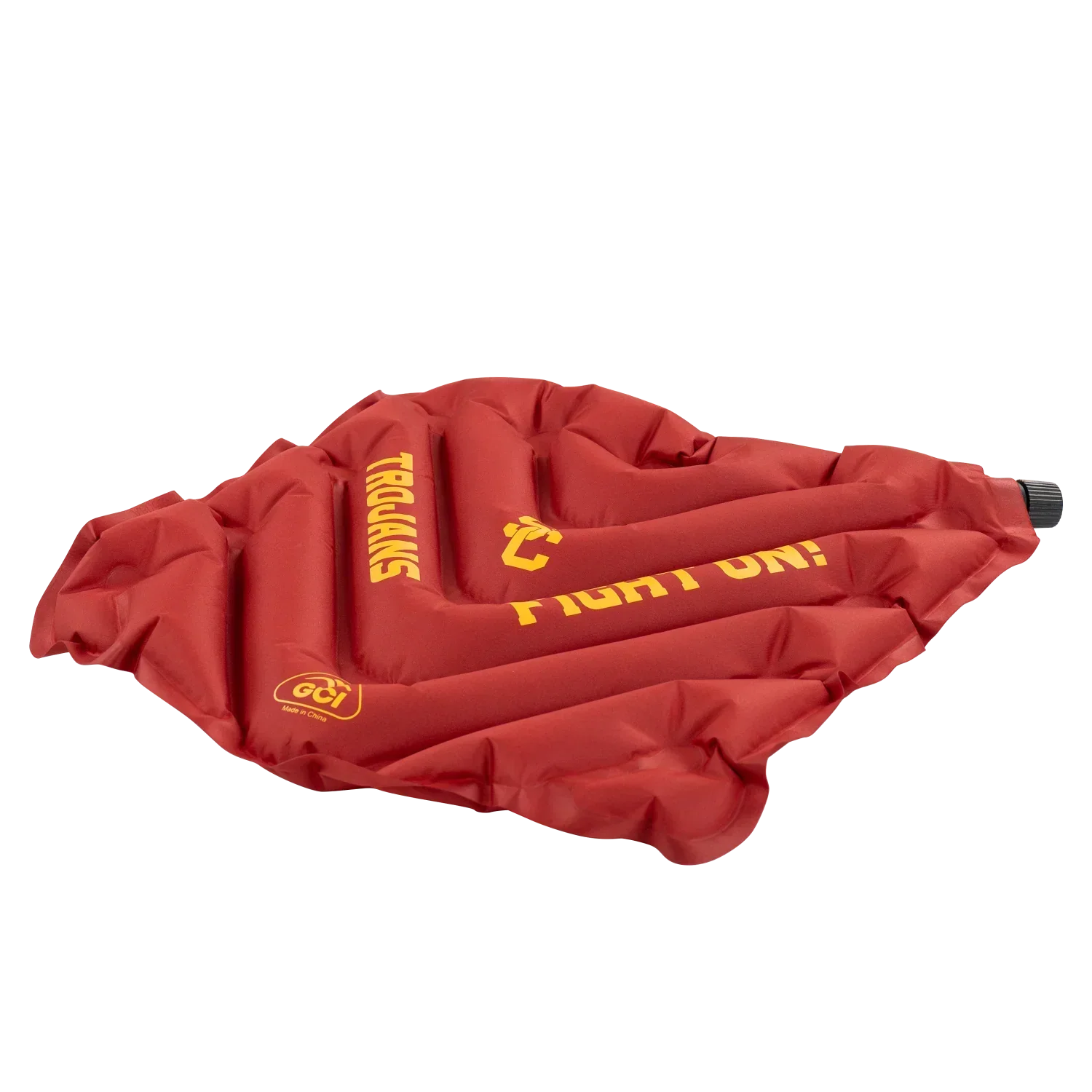 Ultra-Lightweight College V Seat Inflatable Stadium Cushion - USC Trojans - Choice 523 - Bleacher-Friendly Stadium Chair with Back Support Detail