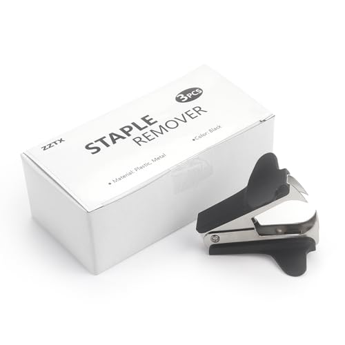 ZZTX Staple Remover Staple Puller Removal Tool for School