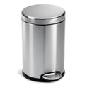 Modern simplehuman Round Step Can, 4.5L / 1.2 for Daily Use