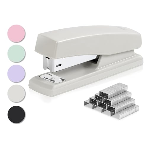 Deli Stapler, Desktop Staplers with 640 Staples, Essentials