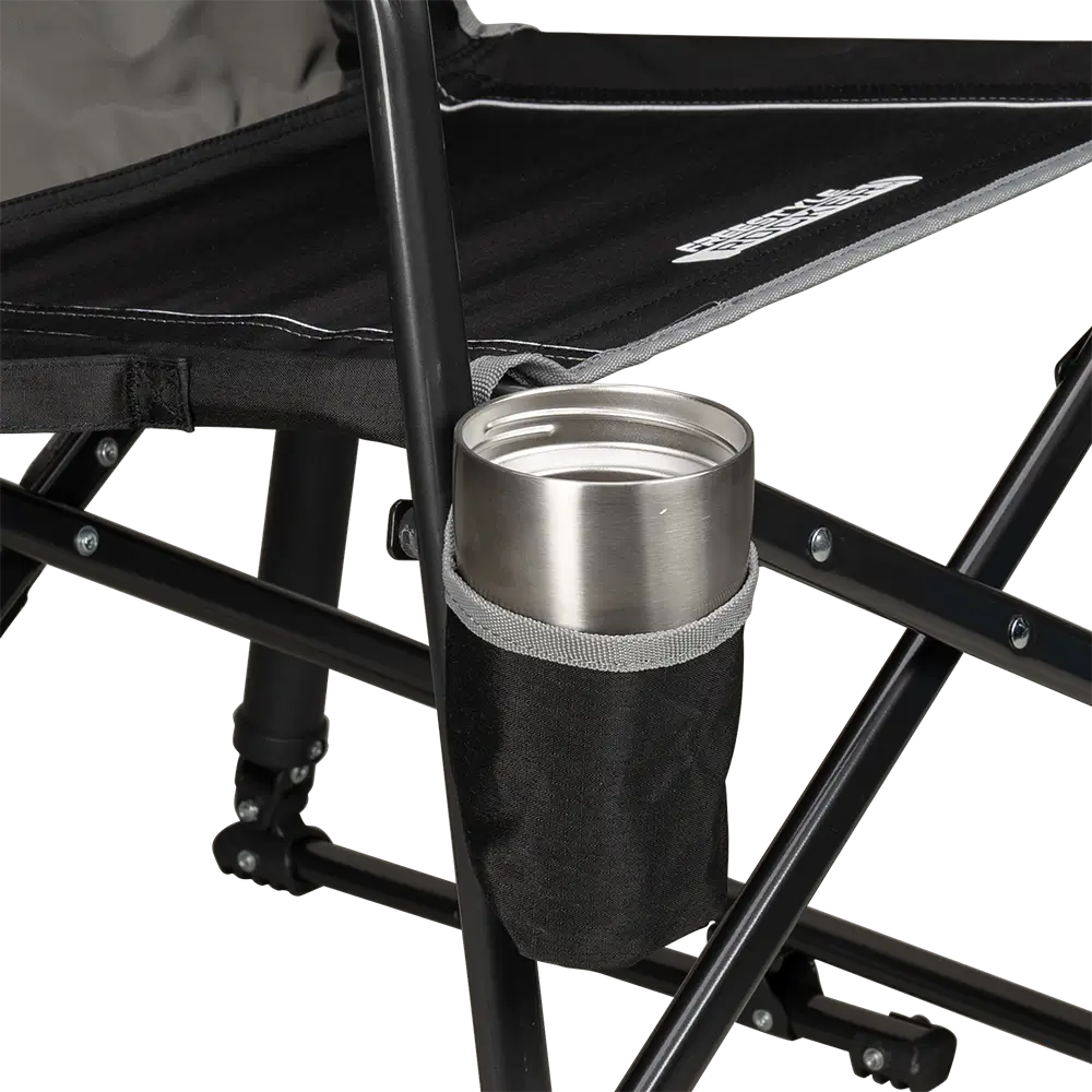 Patented Spring-Action Freestyle Rocker - Choice 711 - Patented Spring-Action Rocking Chair for Camping Detail