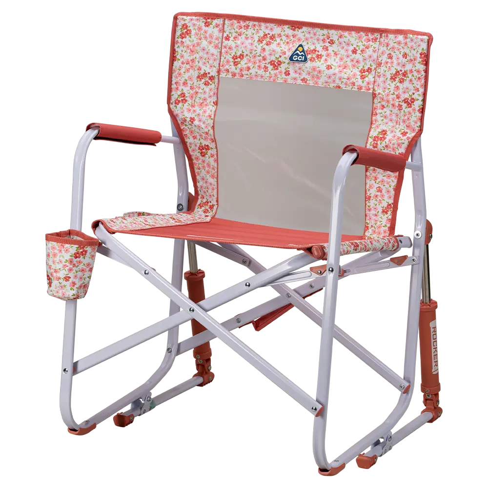 Patented Spring-Action Freestyle Rocker - Choice 711 - Patented Spring-Action Rocking Chair for Camping Detail