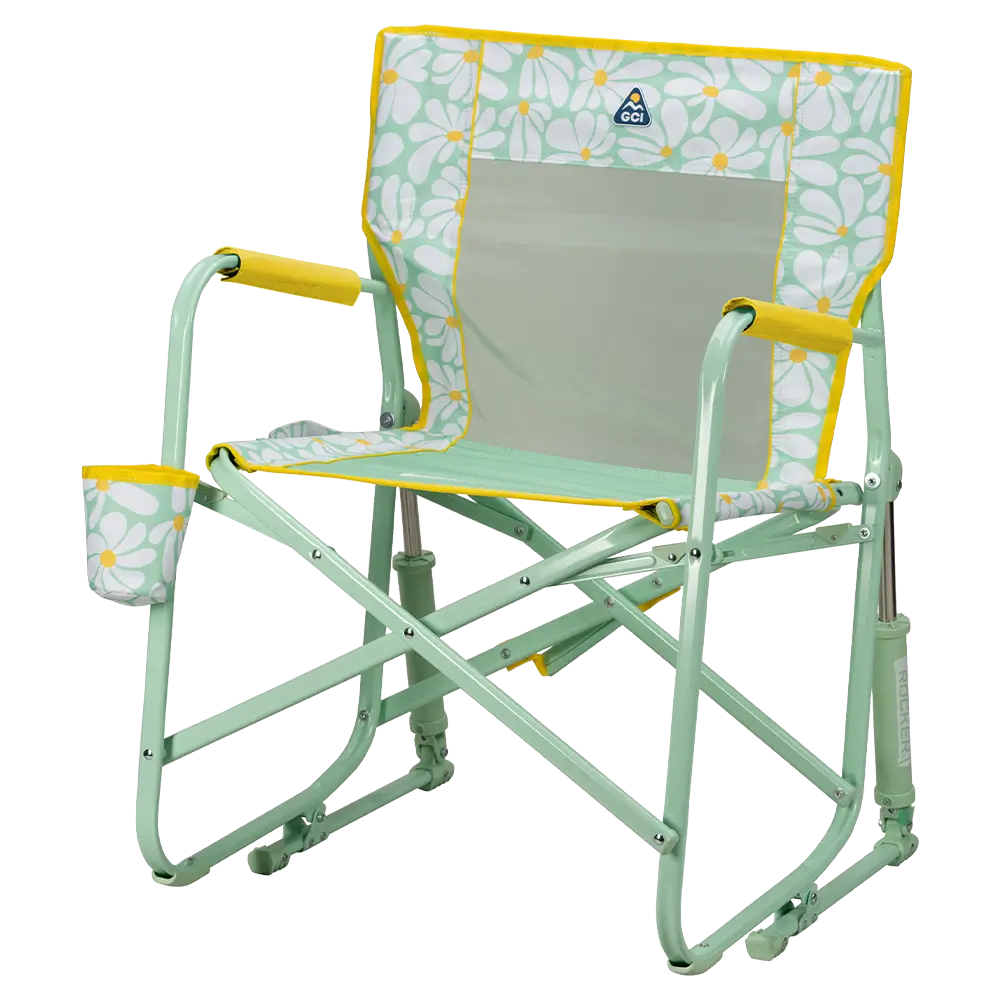 Patented Spring-Action Freestyle Rocker - Choice 711 - Patented Spring-Action Rocking Chair for Camping Detail