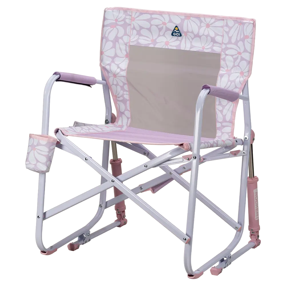 Patented Spring-Action Freestyle Rocker - Choice 711 - Patented Spring-Action Rocking Chair for Camping Detail