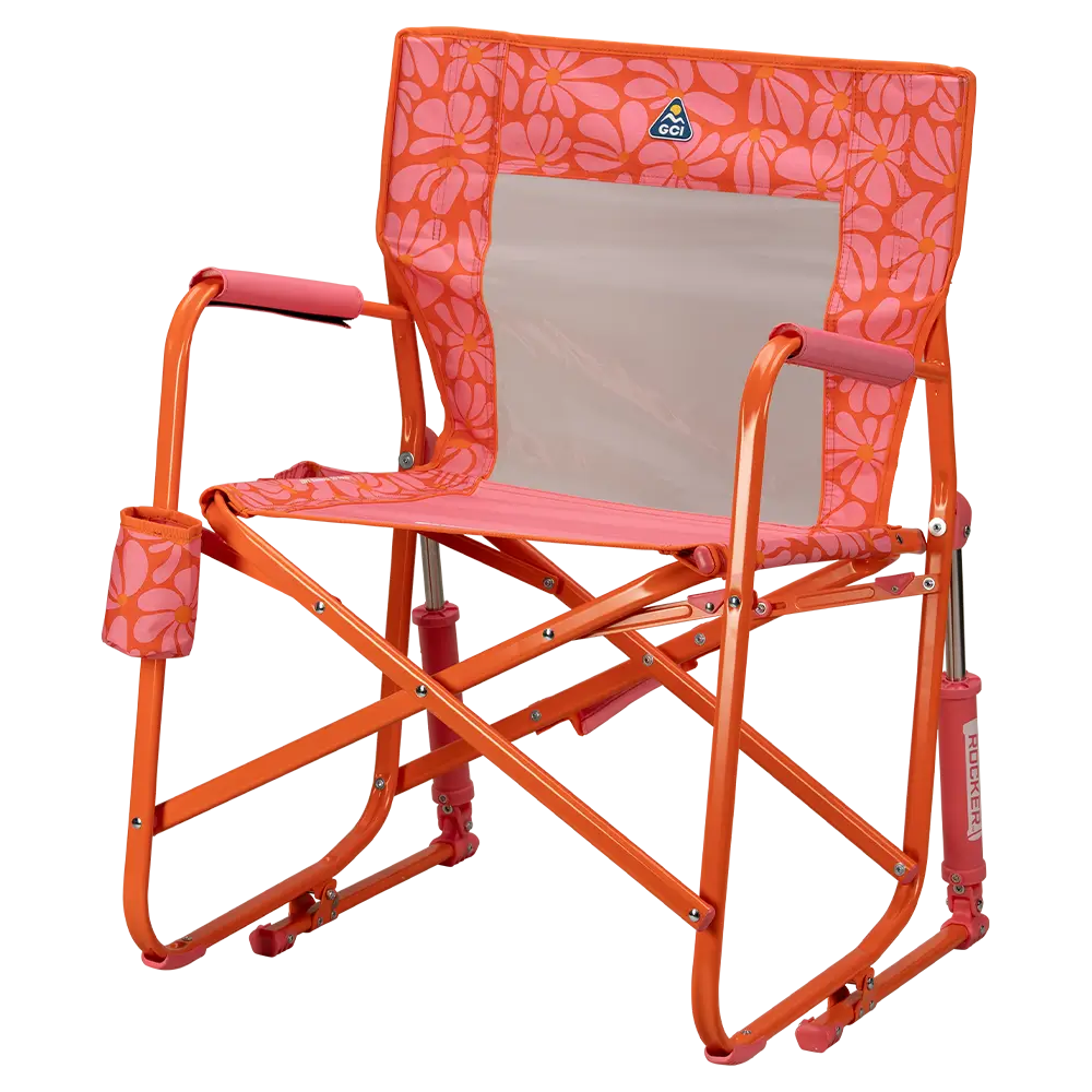 Patented Spring-Action Freestyle Rocker - Choice 711 - Patented Spring-Action Rocking Chair for Camping Detail