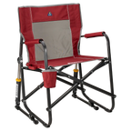 Patented Spring-Action Freestyle Rocker - Choice 711 - Patented Spring-Action Rocking Chair for Camping - Cinnamon