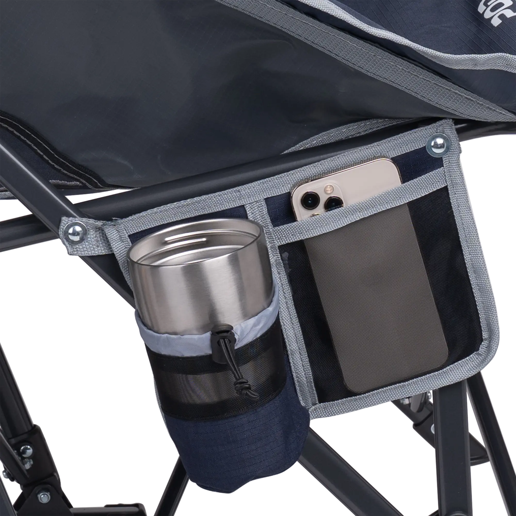 Smooth Motion Pod Rocker - Choice 933 - RoadTrip Rocker Smooth Motion Camp Chair Detail