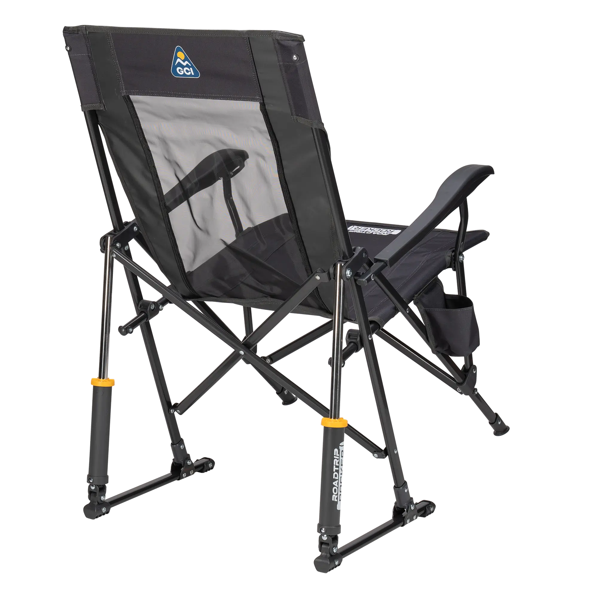 Heavy-Duty Freestyle RoadTrip Rocker - Choice 855 - Freestyle Rocker Portable Outdoor Folding Chair Detail