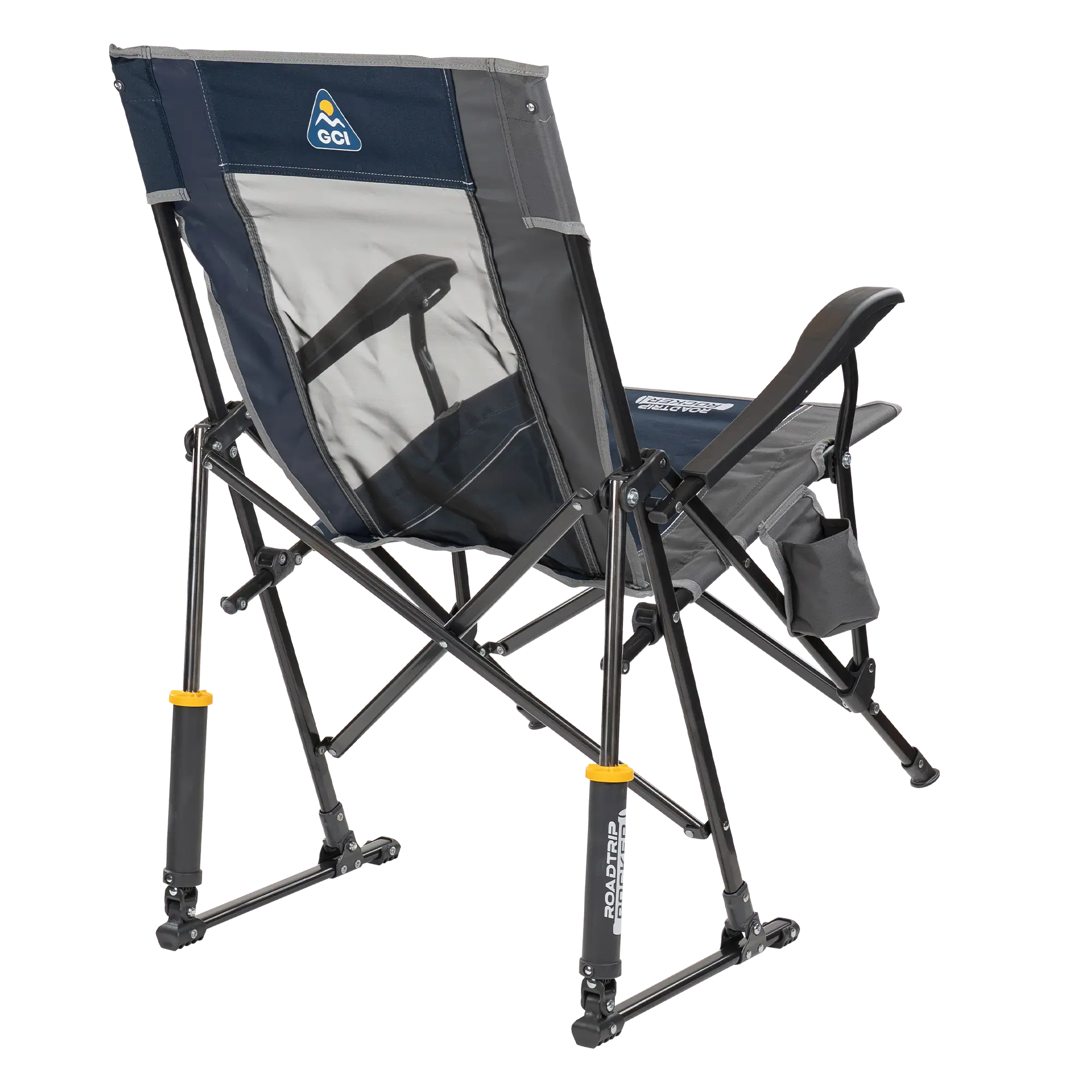 Heavy-Duty Freestyle RoadTrip Rocker - Choice 855 - Freestyle Rocker Portable Outdoor Folding Chair Detail