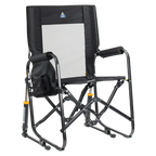 Patented Spring-Action Stowaway Rocker - Choice 794 - Patented Spring-Action Rocking Chair for Camping - Black