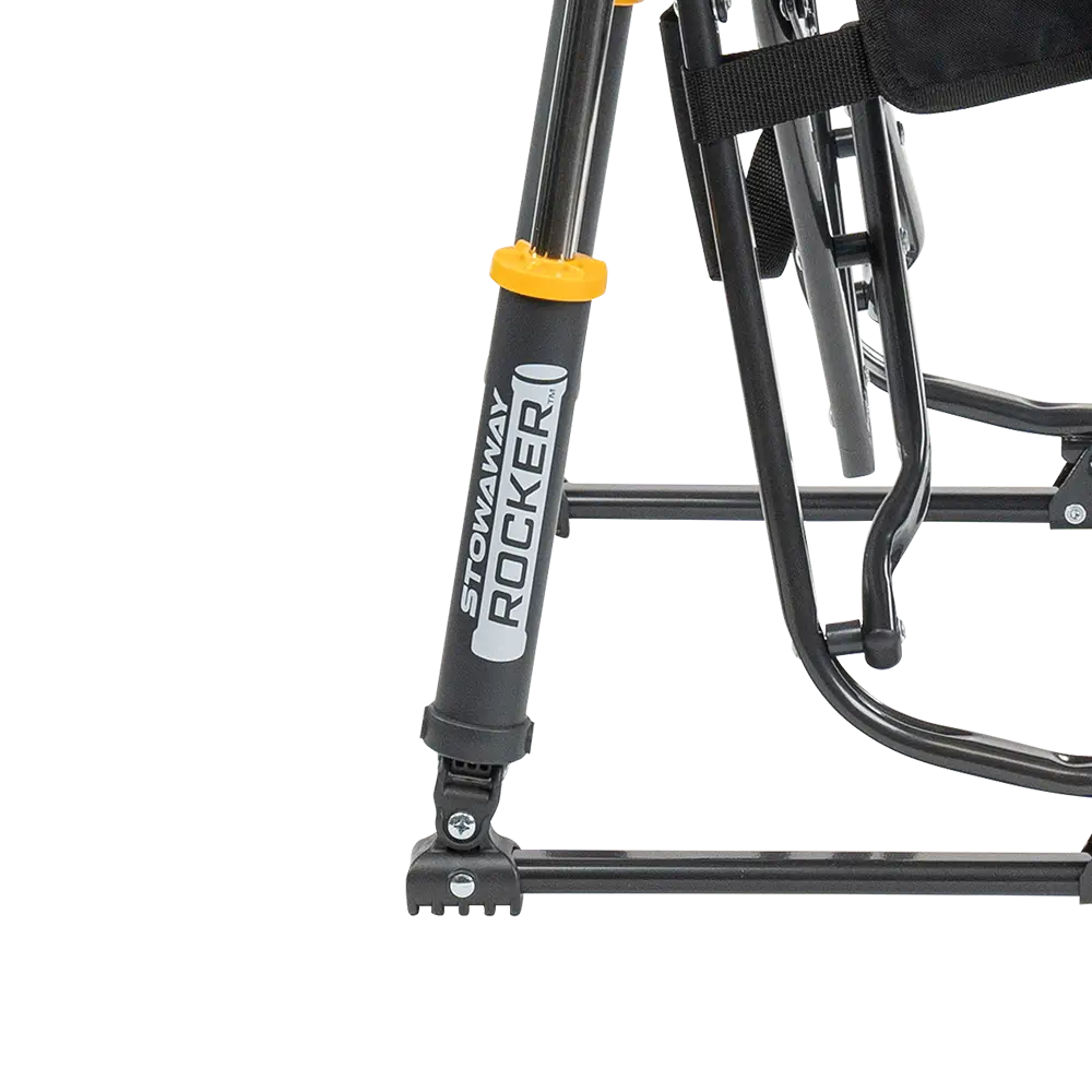Patented Spring-Action Stowaway Rocker - Choice 794 - Patented Spring-Action Rocking Chair for Camping Detail