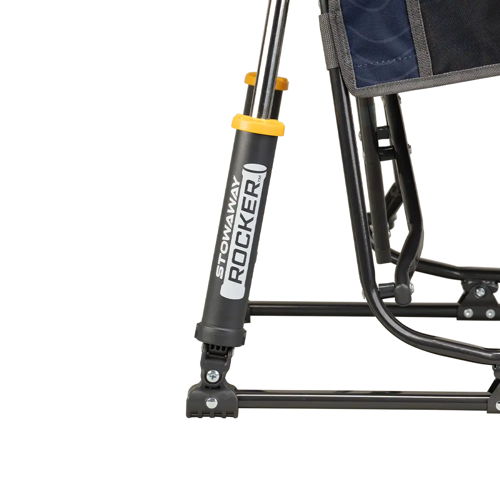 Patented Spring-Action Stowaway Rocker - Choice 794 - Patented Spring-Action Rocking Chair for Camping Detail