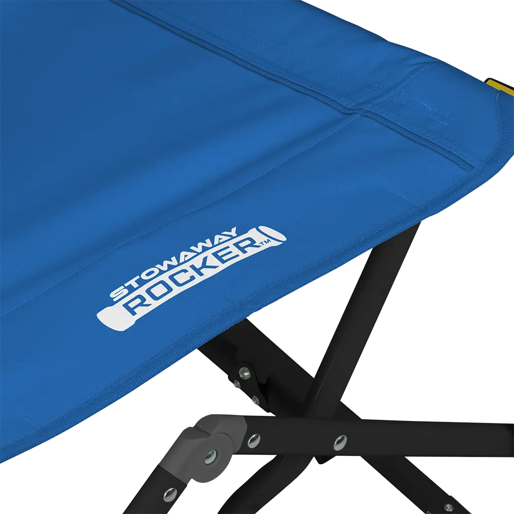 Patented Spring-Action Stowaway Rocker - Choice 794 - Patented Spring-Action Rocking Chair for Camping Detail