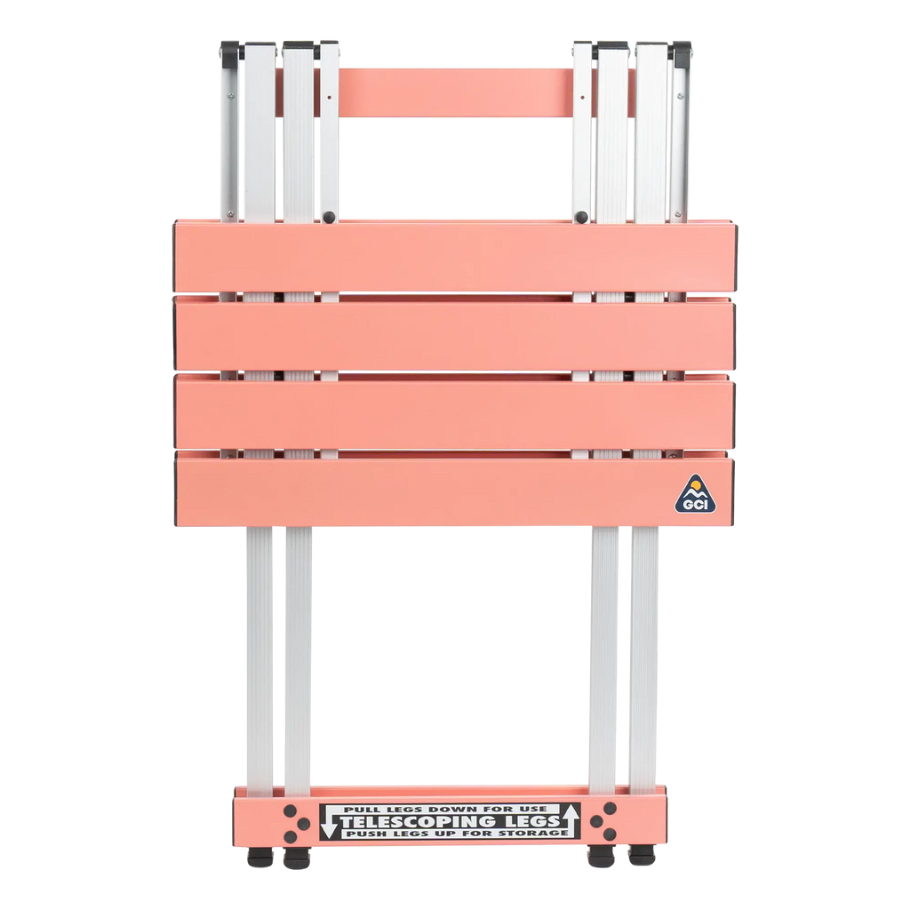 Multi-Functional Cook Compact Camp Table 20 - Choice 513 - Slim-Fold Outdoor Cook Station with Storage Shelves Detail