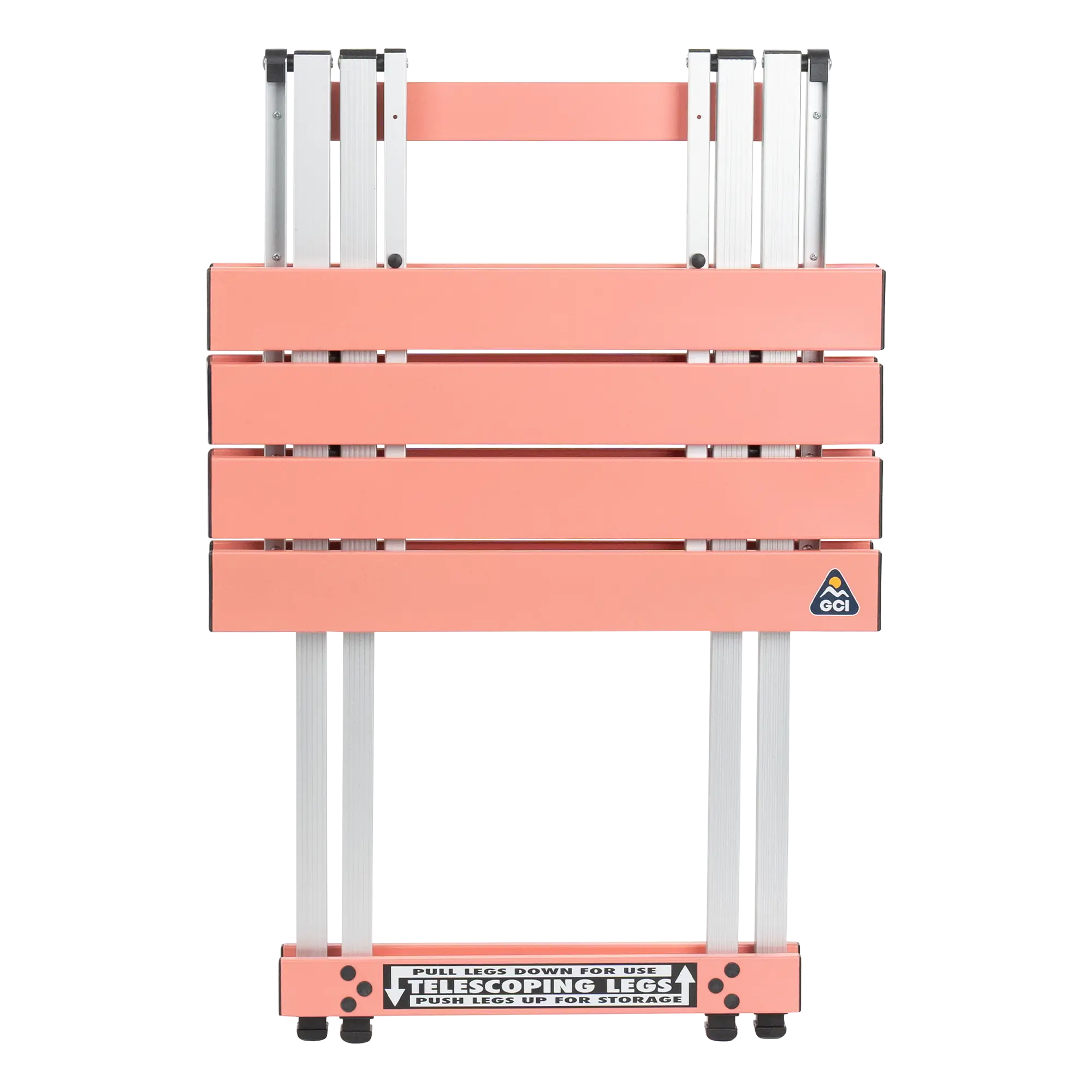 Multi-Functional Cook Compact Camp Table 20 - Choice 513 - Slim-Fold Outdoor Cook Station with Storage Shelves Detail