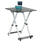 Multi-Functional Cook Compact Camp Table 20 - Choice 513 - Slim-Fold Outdoor Cook Station with Storage Shelves Detail