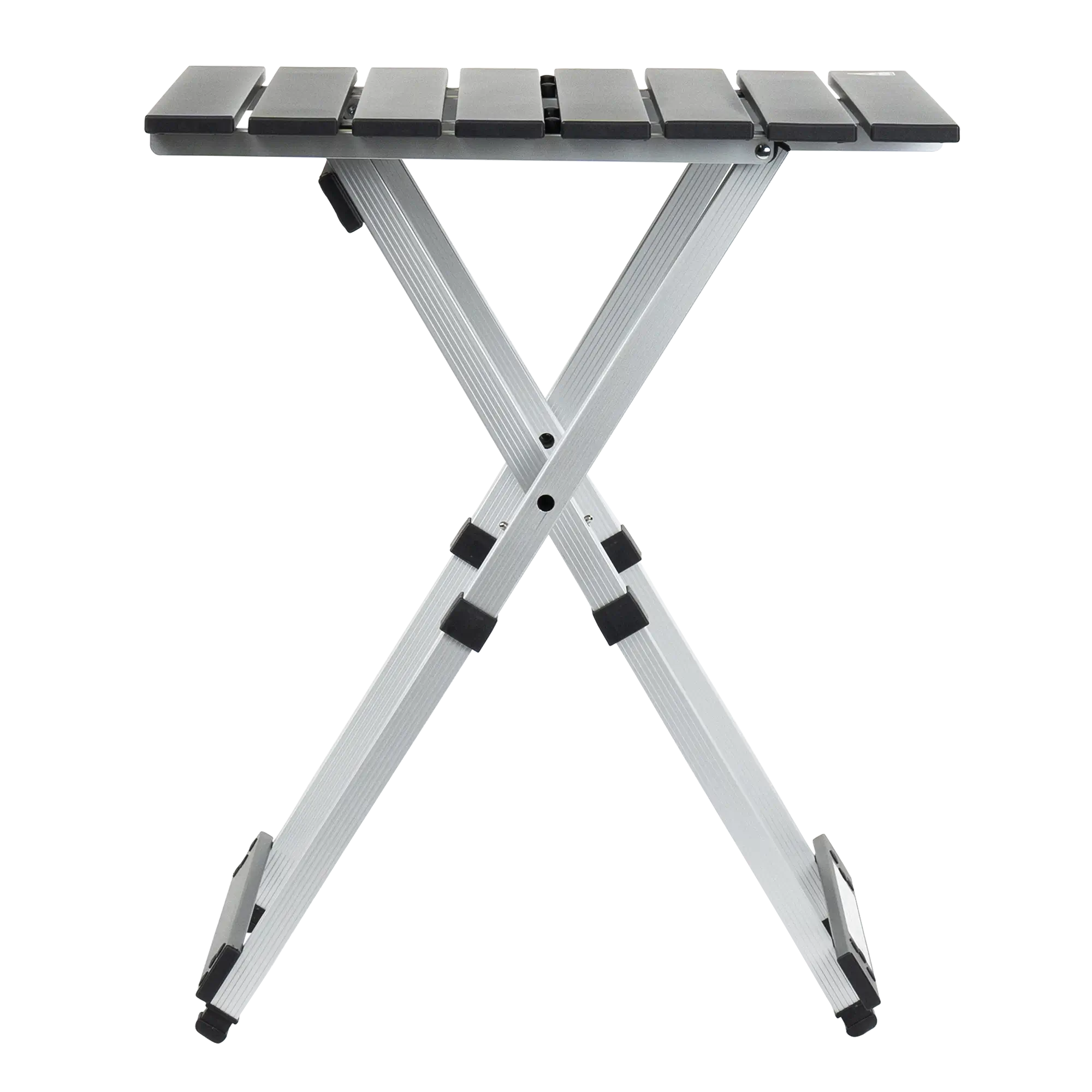Multi-Functional Cook Compact Camp Table 20 - Choice 513 - Slim-Fold Outdoor Cook Station with Storage Shelves Detail