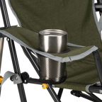 Luxury Camp Kickback Rocker - Choice 345 - Freestyle Rocker Portable Outdoor Folding Chair Detail
