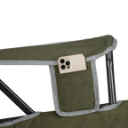 Luxury Camp Kickback Rocker - Choice 345 - Freestyle Rocker Portable Outdoor Folding Chair Detail
