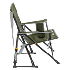 Luxury Camp Kickback Rocker - Choice 345 - Freestyle Rocker Portable Outdoor Folding Chair Detail