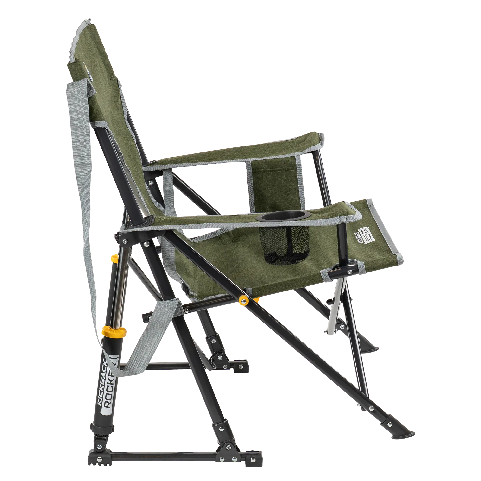 Luxury Camp Kickback Rocker - Choice 345 - Freestyle Rocker Portable Outdoor Folding Chair Detail