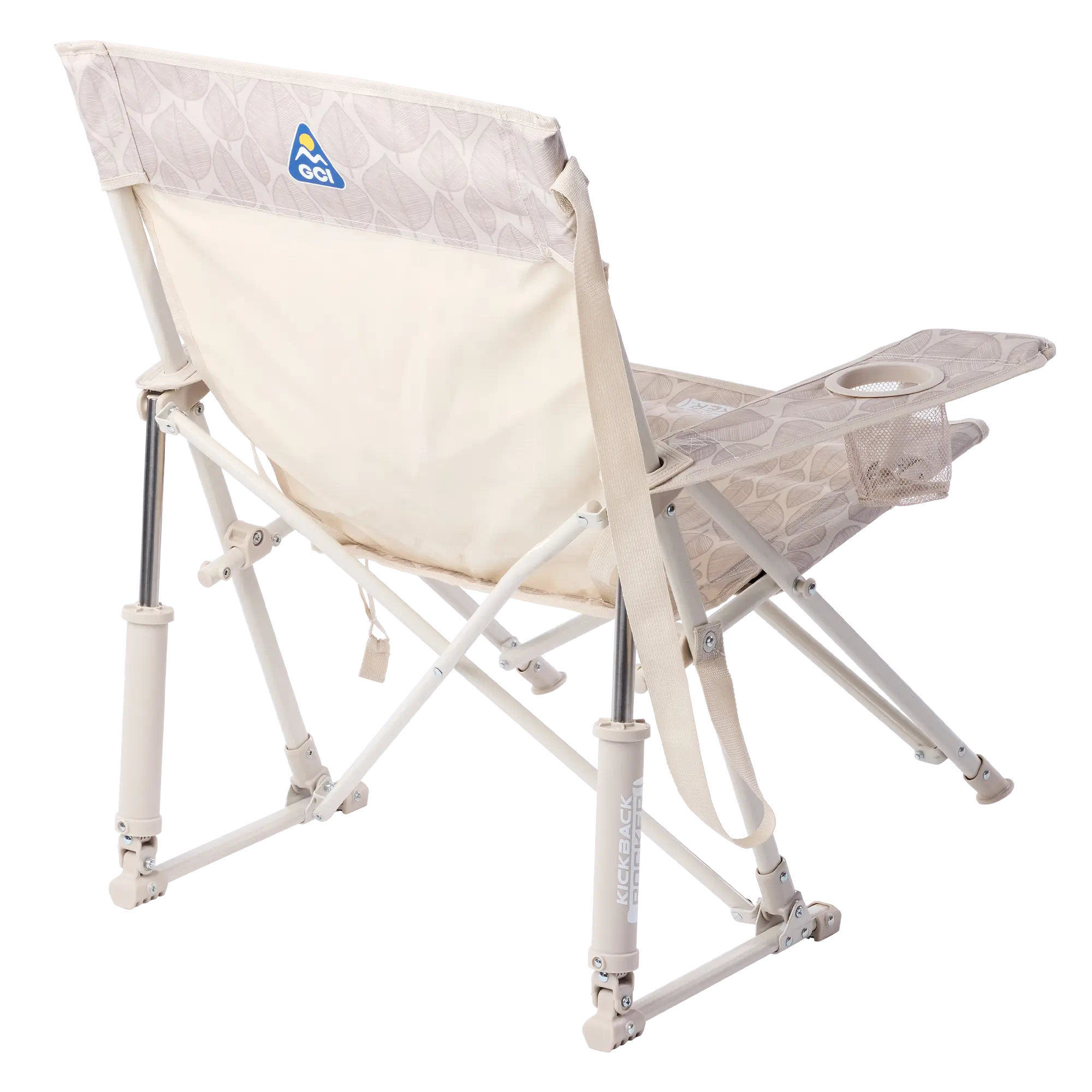 Luxury Camp Kickback Rocker - Choice 345 - Freestyle Rocker Portable Outdoor Folding Chair Detail