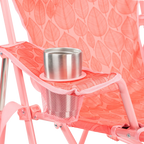 Luxury Camp Kickback Rocker - Choice 345 - Freestyle Rocker Portable Outdoor Folding Chair Detail