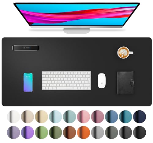 Eco-Friendly Aothia Non-Slip Waterproof PU Leather Desk Pad Protector for Mouse, Collection