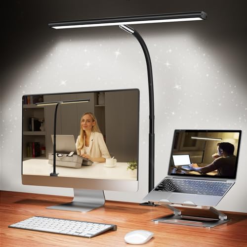 Modern Airlonv LED Desk Lamp for Office Home, Eye-Caring