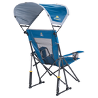Patented Spring-Action SunShade Rocker - Choice 550 - Heavy-Duty Kickback Rocker with Beverage Holder Detail
