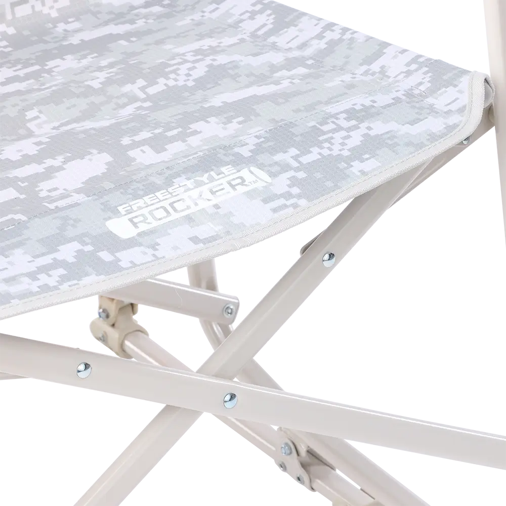 Heavy-Duty Freestyle Freestyle Rocker Elite - Choice 460 - RoadTrip Rocker Smooth Motion Camp Chair Detail