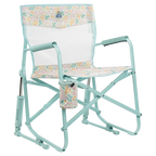 Heavy-Duty Freestyle Freestyle Rocker Elite - Choice 460 - RoadTrip Rocker Smooth Motion Camp Chair - Teal Sundress