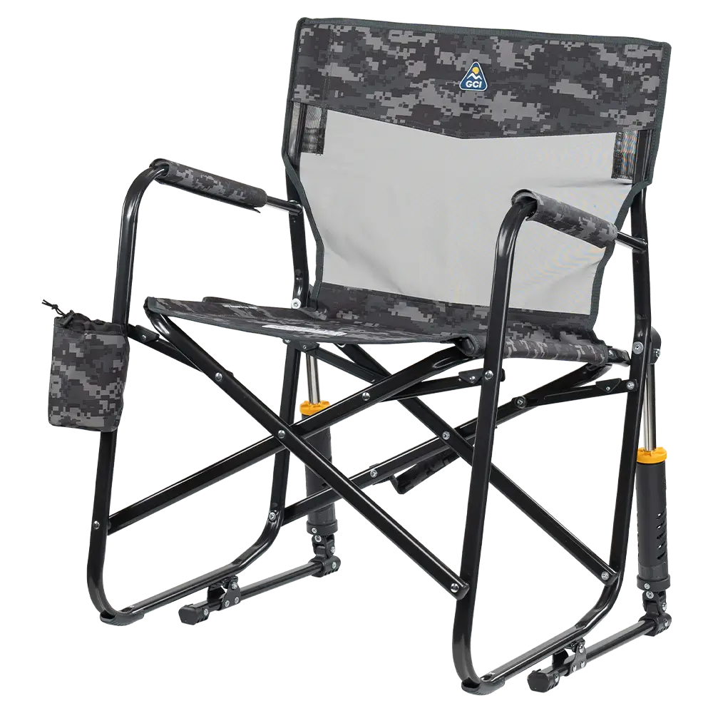 Heavy-Duty Freestyle Freestyle Rocker Elite - Choice 460 - RoadTrip Rocker Smooth Motion Camp Chair Detail