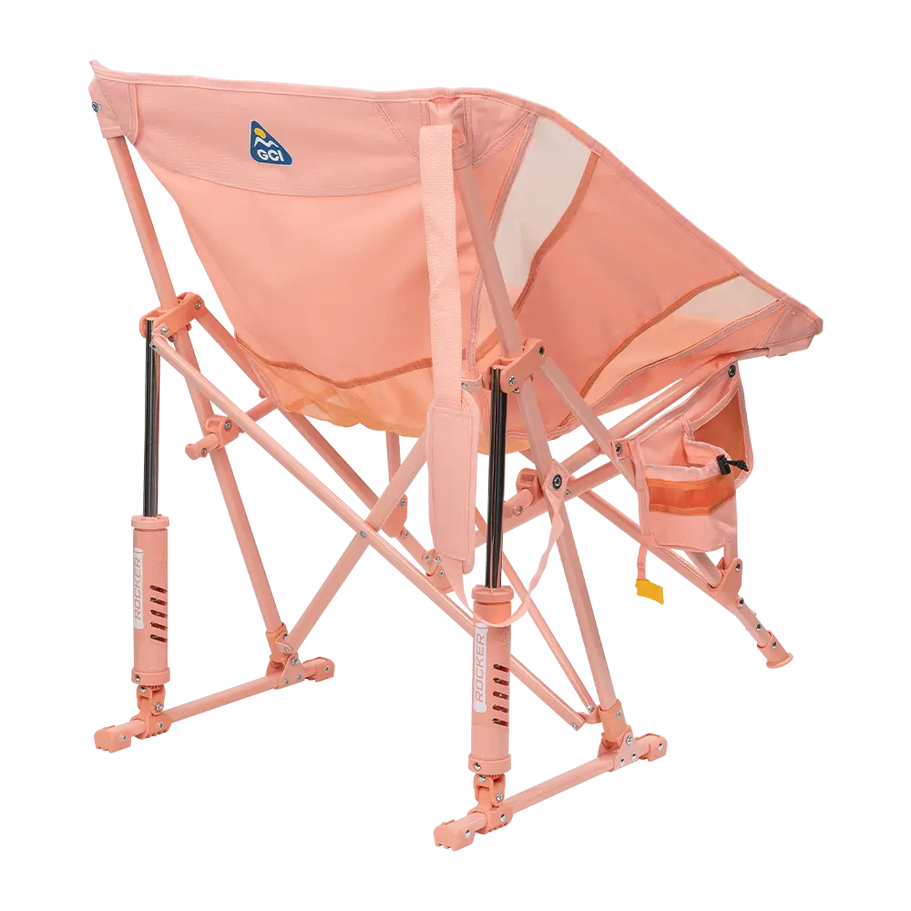 Patented Spring-Action Pod Rocker Elite - Choice 832 - Freestyle Rocker Portable Outdoor Folding Chair Detail