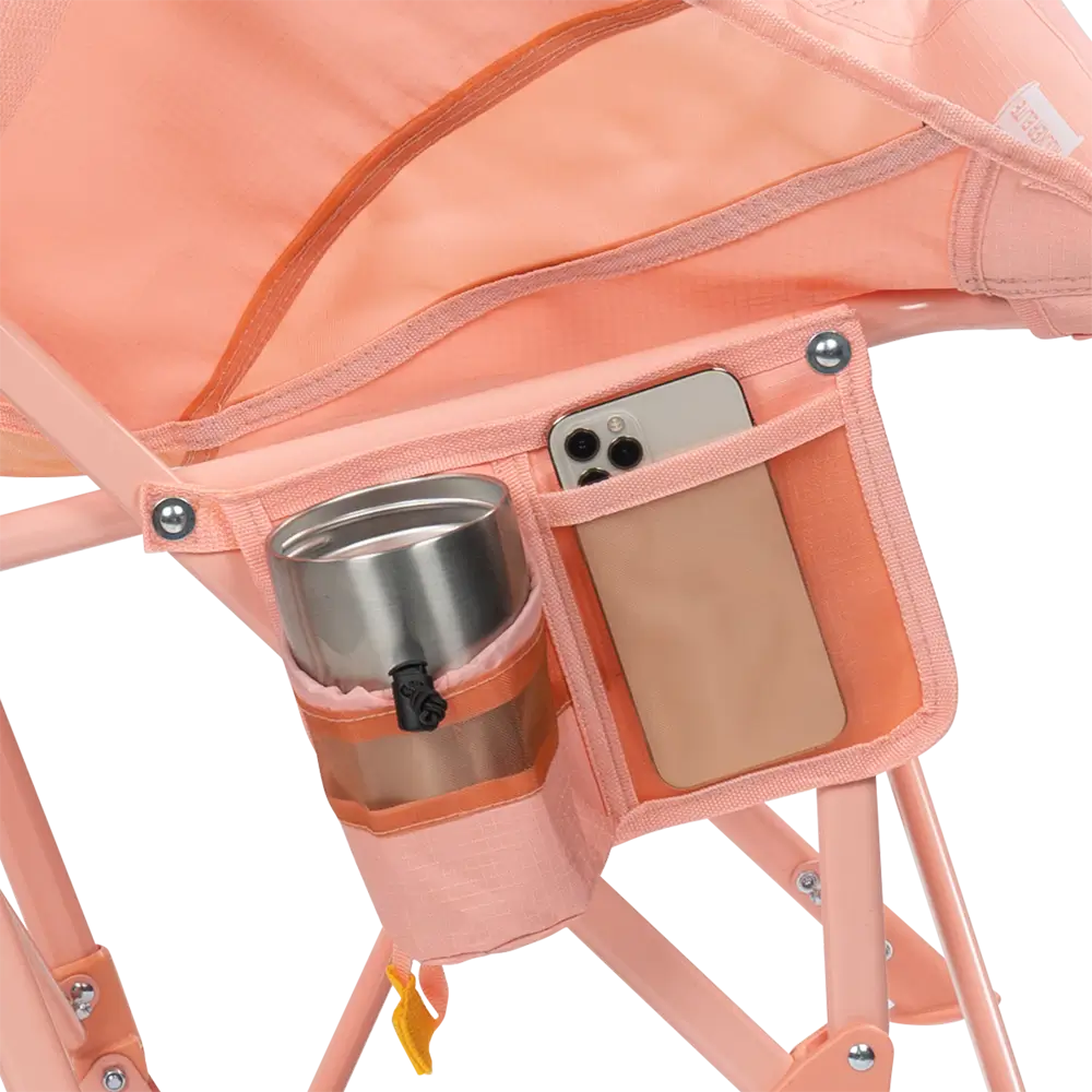 Patented Spring-Action Pod Rocker Elite - Choice 832 - Freestyle Rocker Portable Outdoor Folding Chair Detail