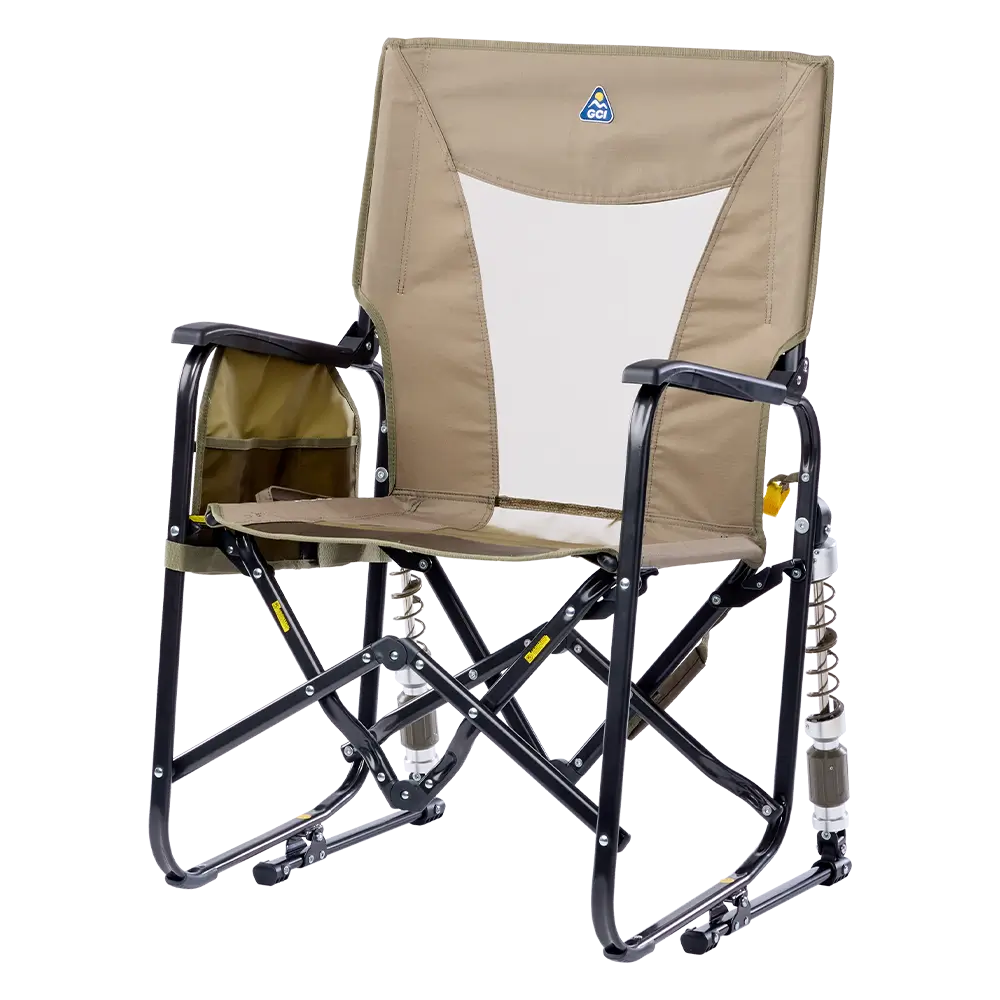 Heavy-Duty Freestyle Adjustable Rocker - Choice 573 - RoadTrip Rocker Smooth Motion Camp Chair Detail