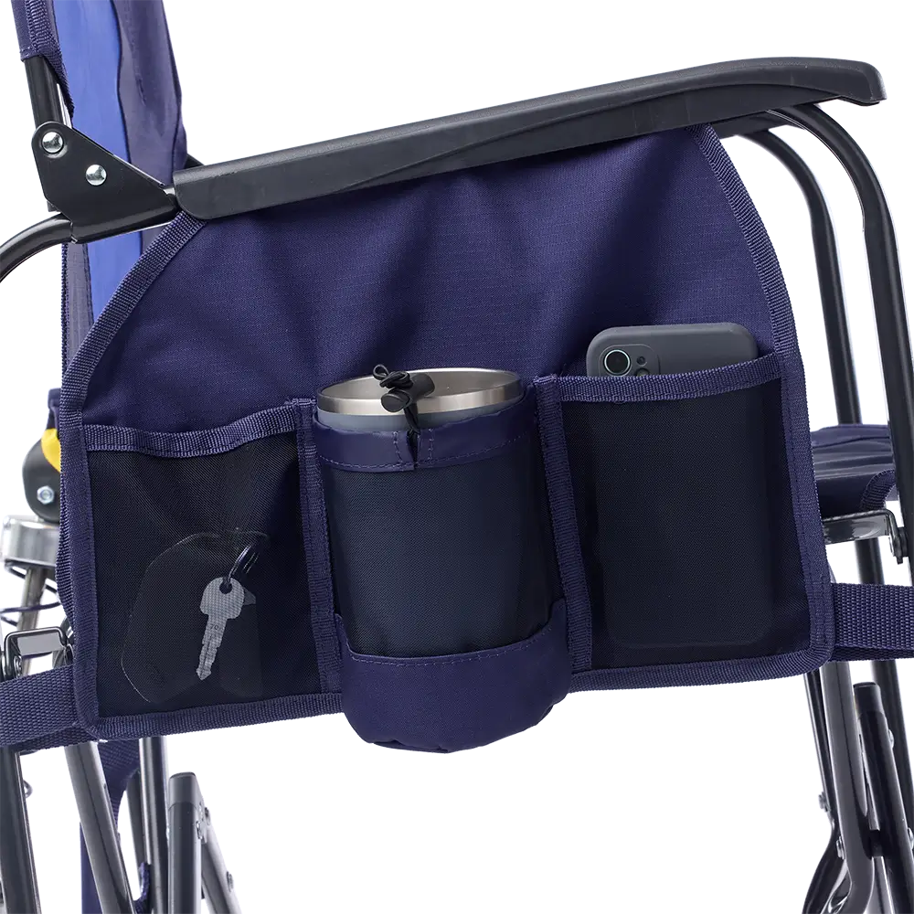 Heavy-Duty Freestyle Adjustable Rocker - Choice 573 - RoadTrip Rocker Smooth Motion Camp Chair Detail