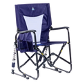 Heavy-Duty Freestyle Adjustable Rocker - Choice 573 - RoadTrip Rocker Smooth Motion Camp Chair - Rich Blue